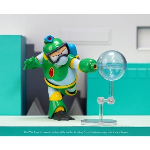 Mega Man Bubble Man Deluxe 1:12 Scale Action Figure - by Jada Toys