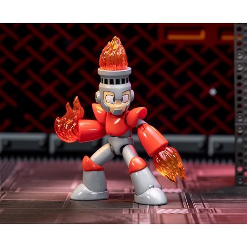 Mega Man Fire Man 1:12 Scale Action Figure - by Jada Toys | Buy at ToyShnip