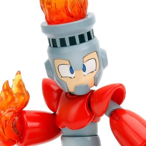 Mega Man Fire Man 1:12 Scale Action Figure - by Jada Toys | Buy at ToyShnip