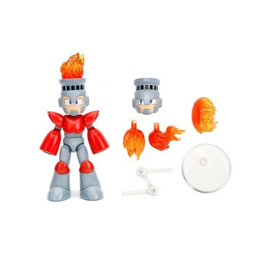 Mega Man Fire Man 1:12 Scale Action Figure - by Jada Toys | Buy at ToyShnip
