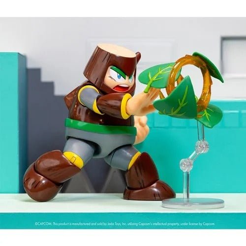 Mega Man Wood Man Deluxe 1:12 Scale Action Figure - by Jada Toys