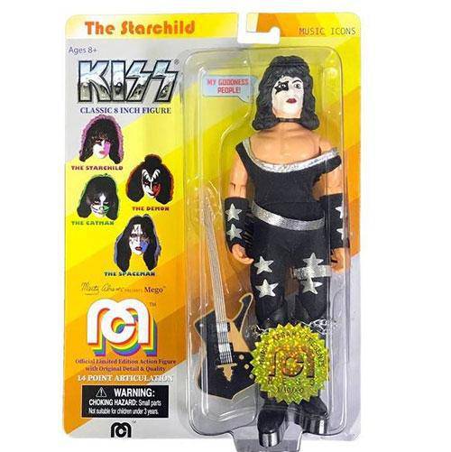 Mego 8 inch Action Figure KISS - Paul Stanley (The Starchild) - by Mego | Buy at ToyShnip