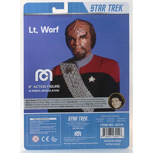 Mego 8 inch Action Figure Star Trek - by Mego | Buy at ToyShnip