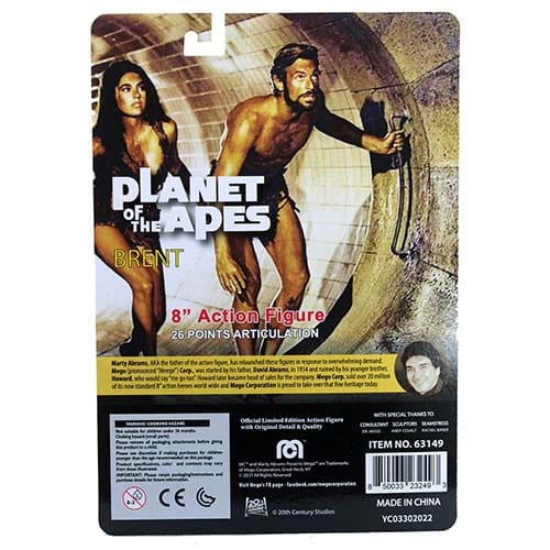 Mego Action Figure 8 Inch - Planet of the Apes - by Mego | Buy at ToyShnip