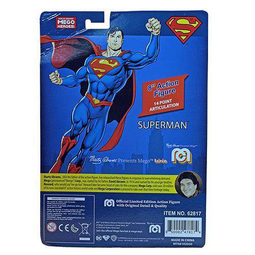 Mego Action Figure 8 Inch - DC - by Mego | Buy at ToyShnip