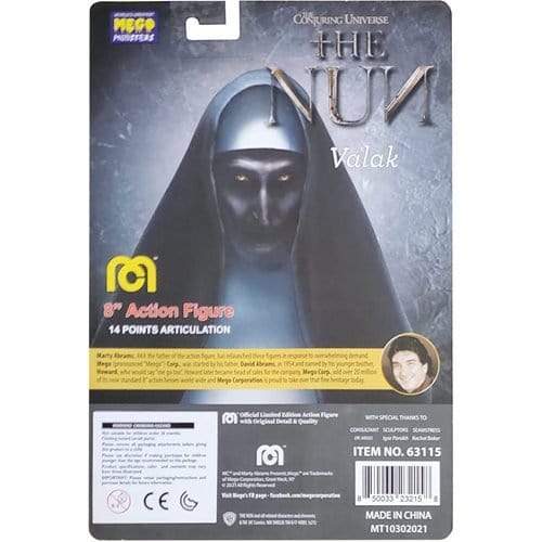 Mego Action Figure 8 Inch The Nun Valak - by Mego | Buy at ToyShnip
