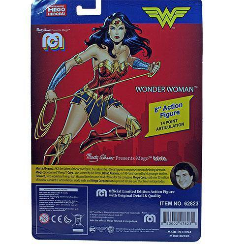 Mego Action Figure 8 Inch Wonder Woman - by Mego | Buy at ToyShnip