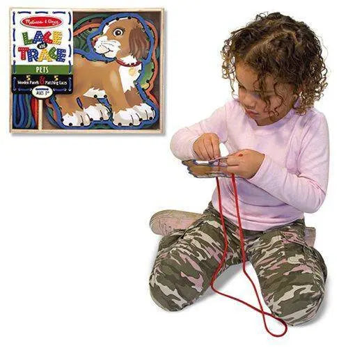 Melissa & Doug - Lace and Trace Pets - by Melissa and Doug | Buy at ToyShnip