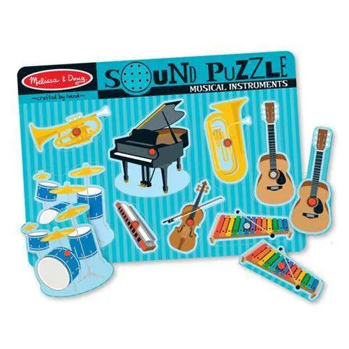 Melissa & Doug - Musical Instruments Sound Puzzle - by Melissa and Doug | Buy at ToyShnip