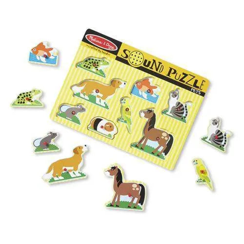 Melissa & Doug -Pets Sound Puzzle - by Melissa and Doug | Buy at ToyShnip