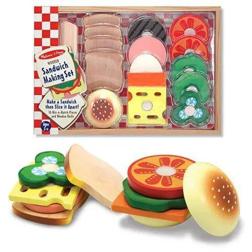 Melissa & Doug - Sandwich Making Set - by Melissa and Doug | Buy at ToyShnip