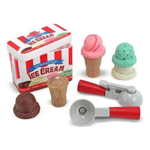 Melissa & Doug - Scoop and Stack Ice Cream Cone Playset - by Melissa and Doug | Buy at ToyShnip