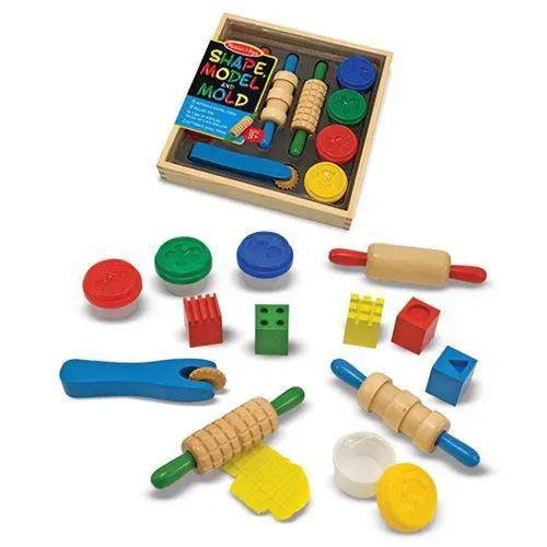 Melissa & Doug - Shape, Model And Mold Clay Set - by Melissa and Doug | Buy at ToyShnip