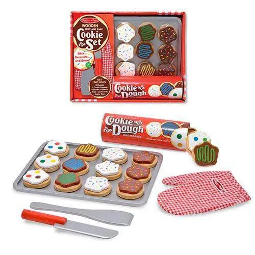Melissa & Doug - Slice and Bake Cookie Set Wooden Food Playset - by Melissa and Doug | Buy at ToyShnip
