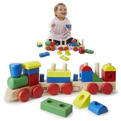 Melissa & Doug - Stacking Train Toy - by Melissa and Doug | Buy at ToyShnip