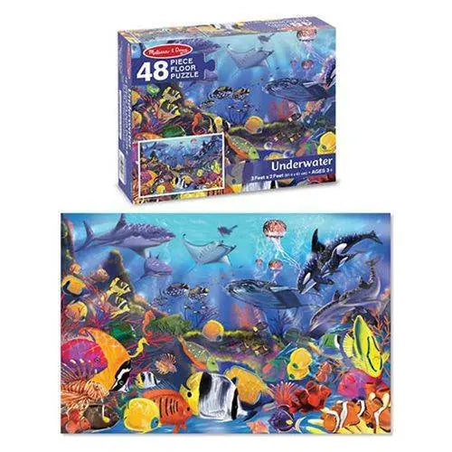 Melissa & Doug- Underwater Floor Puzzle - by Melissa and Doug | Buy at ToyShnip