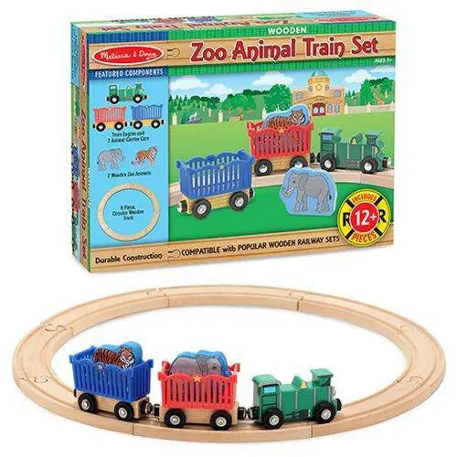 Melissa & Doug - Zoo Animal Train Set - by Melissa and Doug | Buy at ToyShnip