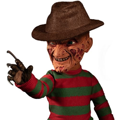Mezco Toyz A Nightmare on Elm Street Freddy Krueger Talking 15-Inch Mega-Scale Doll - by Mezco Toyz | Buy at ToyShnip