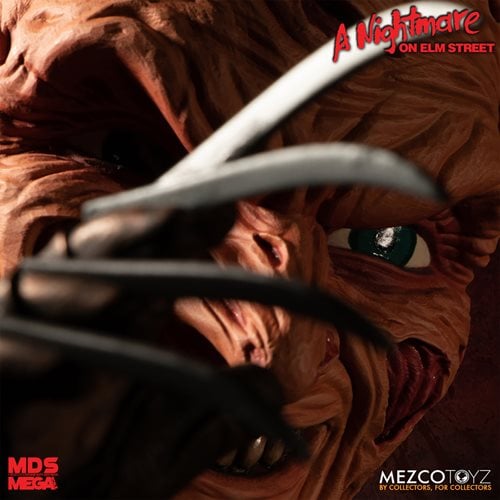 Mezco Toyz A Nightmare on Elm Street Freddy Krueger Talking 15-Inch Mega-Scale Doll - by Mezco Toyz | Buy at ToyShnip