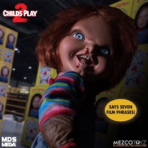 Mezco Toyz Child's Play Menacing Chucky Talking Mega-Scale 15-Inch Doll - by Mezco Toyz | Buy at ToyShnip