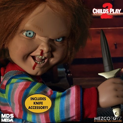 Mezco Toyz Child's Play Menacing Chucky Talking Mega-Scale 15-Inch Doll - by Mezco Toyz | Buy at ToyShnip