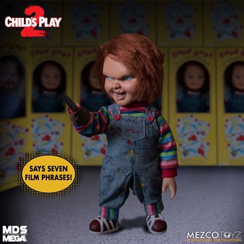 Mezco Toyz Child's Play Menacing Chucky Talking Mega-Scale 15-Inch Doll - by Mezco Toyz | Buy at ToyShnip