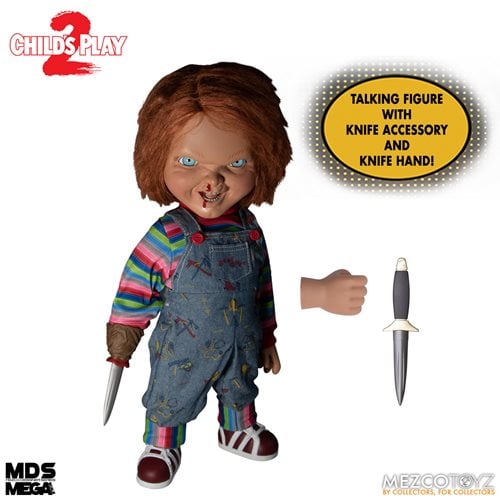 Mezco Toyz Child's Play Menacing Chucky Talking Mega-Scale 15-Inch Doll - by Mezco Toyz | Buy at ToyShnip