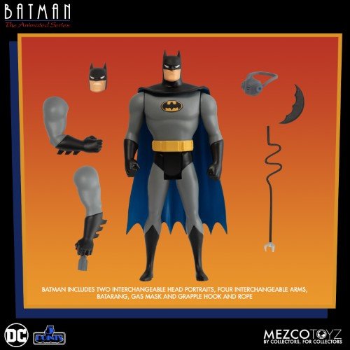 Mezco Toyz DC Batman The Animated Series 5 Points Action Figure - by Mezco Toyz | Buy at ToyShnip