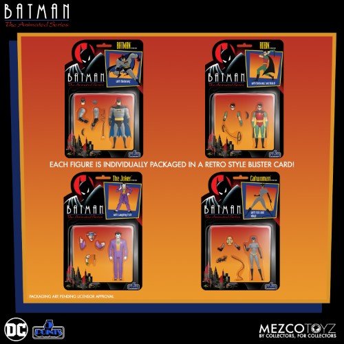 Mezco Toyz DC Batman The Animated Series 5 Points Action Figure - by Mezco Toyz | Buy at ToyShnip