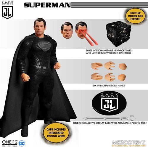Mezco Toyz DC Zack Snyder Justice League Deluxe One:12 Collective Steel Boxed Set - by Mezco Toyz | Buy at ToyShnip