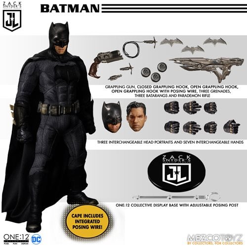 Mezco Toyz DC Zack Snyder Justice League Deluxe One:12 Collective Steel Boxed Set - by Mezco Toyz | Buy at ToyShnip