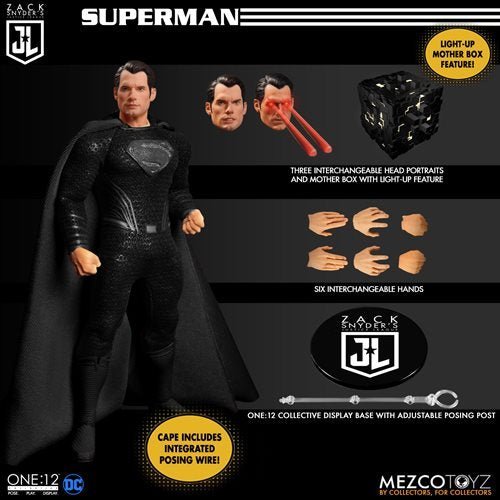 Mezco Toyz DC Zack Snyder Justice League Deluxe One:12 Collective Steel Boxed Set - by Mezco Toyz | Buy at ToyShnip