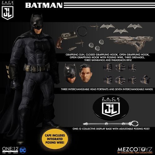 Mezco Toyz DC Zack Snyder Justice League Deluxe One:12 Collective Steel Boxed Set - by Mezco Toyz | Buy at ToyShnip