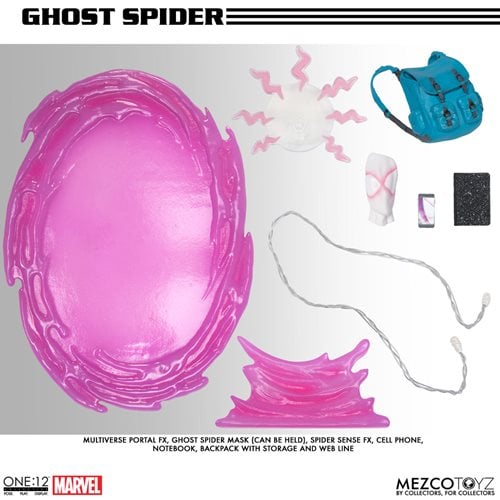 Mezco Toyz Ghost-Spider One:12 Collective Action Figure - by Mezco Toyz | Buy at ToyShnip
