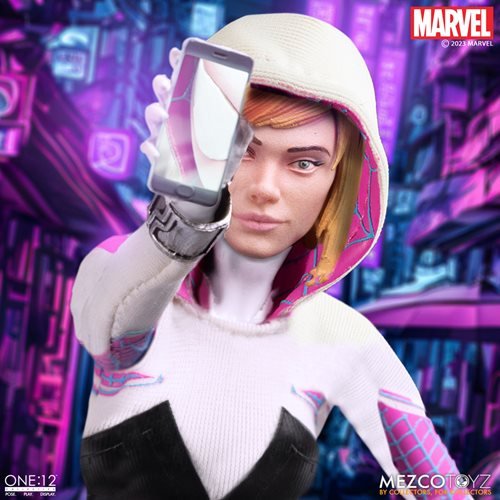 Mezco Toyz Ghost-Spider One:12 Collective Action Figure - by Mezco Toyz | Buy at ToyShnip