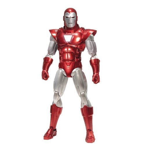 Mezco Toyz Iron Man Silver Centurion Edition One:12 Collective Action Figure - by Mezco Toyz