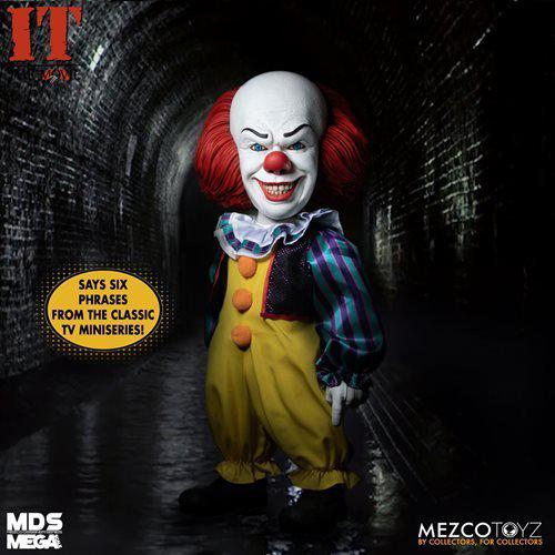 Mezco Toyz IT (1990): Talking Pennywise MDS Mega Scale 15-Inch Doll - by Mezco Toyz | Buy at ToyShnip