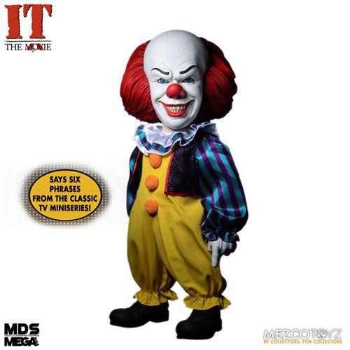 Mezco Toyz IT (1990): Talking Pennywise MDS Mega Scale 15-Inch Doll - by Mezco Toyz | Buy at ToyShnip