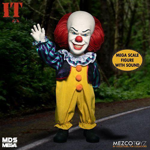 Mezco Toyz IT (1990): Talking Pennywise MDS Mega Scale 15-Inch Doll - by Mezco Toyz | Buy at ToyShnip