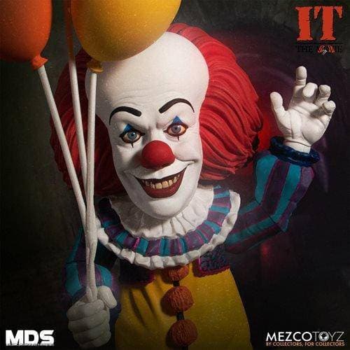 Mezco Toyz IT Deluxe Pennywise 1990 Stylized 6" Action Figure - by Mezco Toyz | Buy at ToyShnip