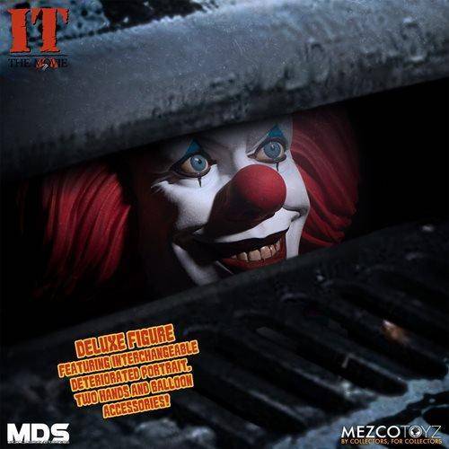 Mezco Toyz IT Deluxe Pennywise 1990 Stylized 6" Action Figure - by Mezco Toyz | Buy at ToyShnip