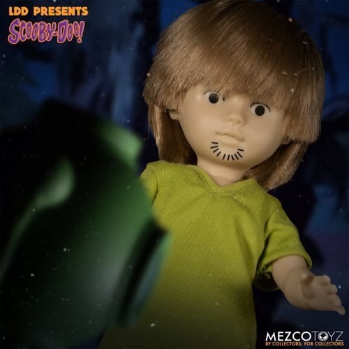 Mezco Toyz LDD Presents Scooby-Doo - Shaggy 10-inch Doll with Build a Figure Piece - by Mezco Toyz | Buy at ToyShnip