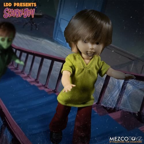 Mezco Toyz LDD Presents Scooby-Doo - Shaggy 10-inch Doll with Build a Figure Piece - by Mezco Toyz | Buy at ToyShnip