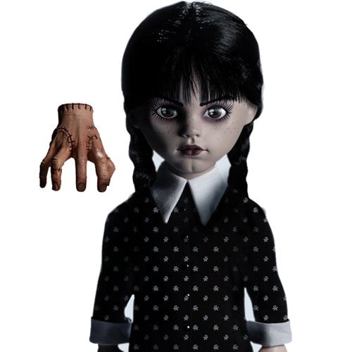 Mezco Toyz LDD Presents Wednesday Addams 10 - Inch Doll - by Mezco Toyz