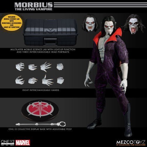 Mezco Toyz Marvel Morbius One:12 Collective Action Figure - by Mezco Toyz | Buy at ToyShnip