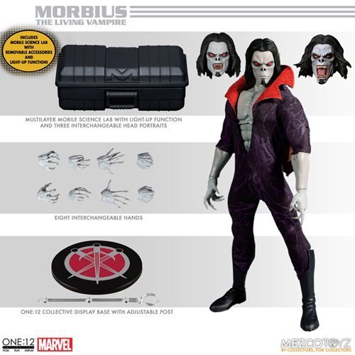 Mezco Toyz Marvel Morbius One:12 Collective Action Figure - by Mezco Toyz | Buy at ToyShnip