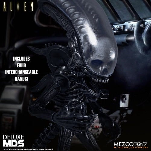 Mezco Toyz MDS Alien 6-Inch Deluxe Stylized Roto Figure - by Mezco Toyz | Buy at ToyShnip
