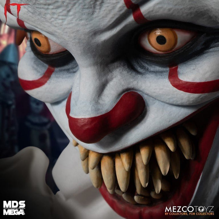 Mezco Toyz MDS Mega Scale IT: Talking Sinister Pennywise 15-Inch Doll - by Mezco Toyz | Buy at ToyShnip