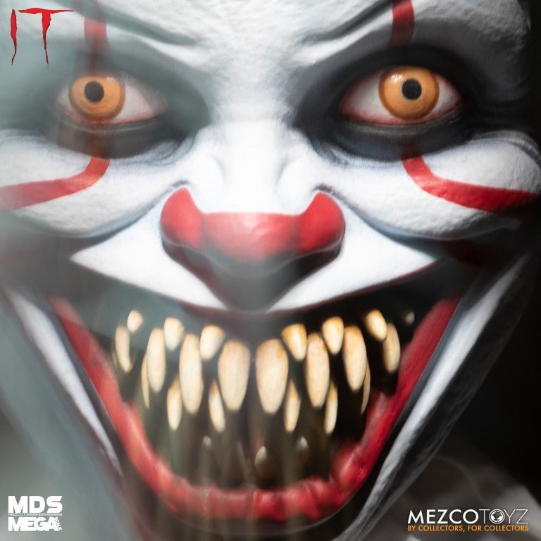Mezco Toyz MDS Mega Scale IT: Talking Sinister Pennywise 15-Inch Doll - by Mezco Toyz | Buy at ToyShnip