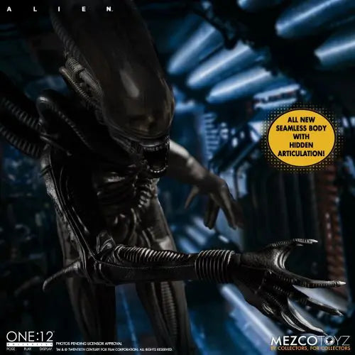 Mezco Toyz One-12 Collective Alien Deluxe Edition Action Figure - by Mezco Toyz | Buy at ToyShnip